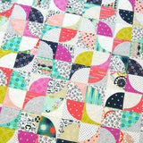 Back to the Future Quilt Pattern #TR029 Printed Pattern by Tied with a Ribbon Finished Size 48" x 80"