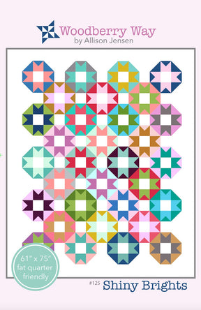 Shiny Brights PAPER Pattern ONLY by Alli Jenson of Woodberry Way #125
