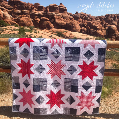 Star Kisses PAPER Pattern ONLY by Alli Jenson of Woodberry Way #111