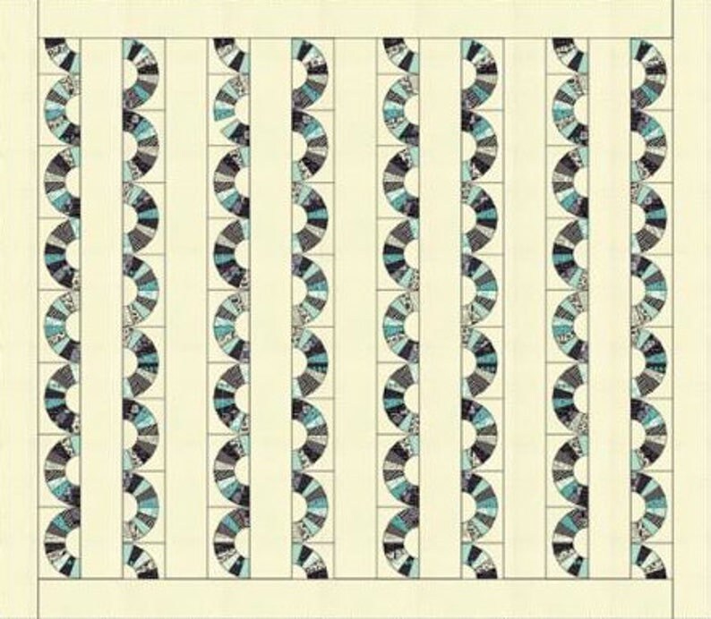 Music Class Quilt Pattern by Sweetwater P213 Finished Size 72 3/4 x 63 1/2 inches