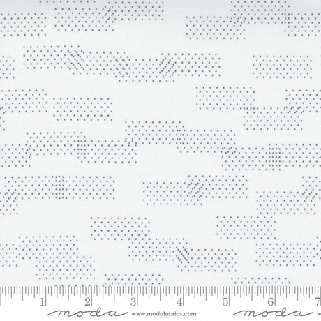Modern Background More Washi White Yardage 1765-13 by Zen Chic for Moda Fabrics Sold by 1/2 yard Increments