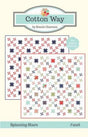 Spinning Stars Paper Pattern by Bonnie Olaveson of Cotton Way CW1026 77" x 77"