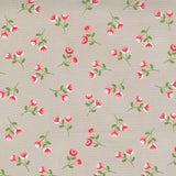 Beautiful Day Rosebuds Stone Yardage 29133-13 by Corey Yoder for Moda Fabrics Sold in 1/2 yard increments cut continuously