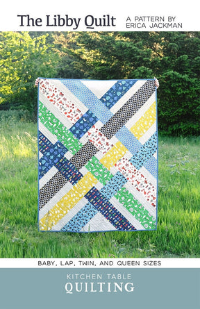 The Iris Quilt Pattern KTQ138 by Kitchen Table Quilting (baby, lap and twin sizes)