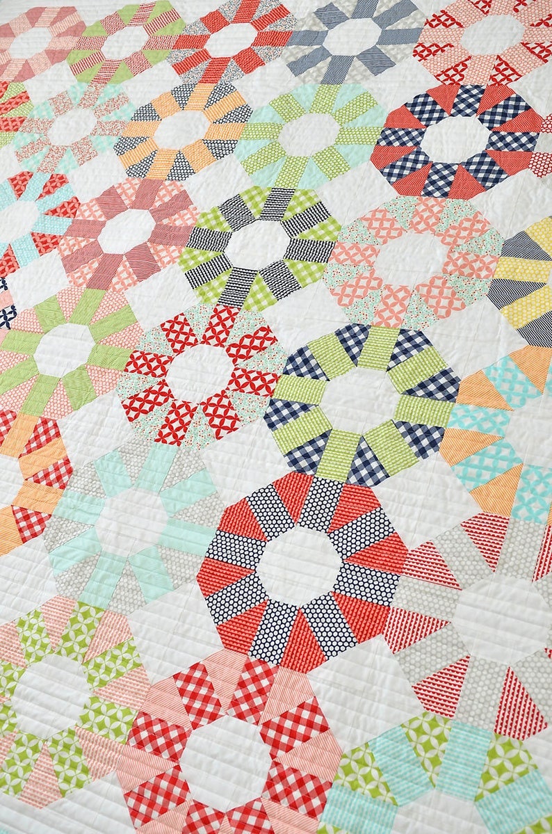 Colorway Quilt Pattern Thimble Blossoms TBl207 Finished Size 76" x 76"