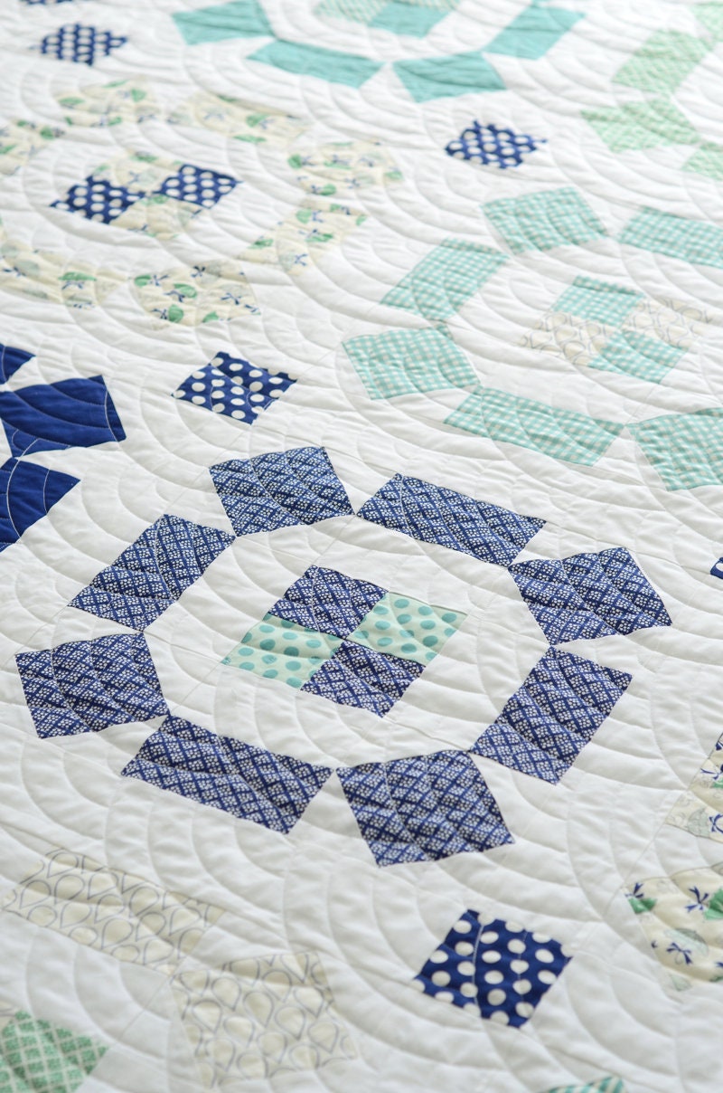 Puddle Jumping Quilt Printed Pattern ONLY, From Thimble Blossoms By Roskelley, Camille TBL165