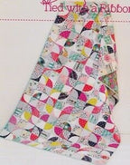 Back to the Future Quilt Pattern #TR029 Printed Pattern by Tied with a Ribbon Finished Size 48" x 80"