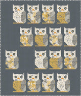 Owls See You Quilt Pattern WS26 by Wendy Sheppard Printed Pattern Only 49 x 58 inches