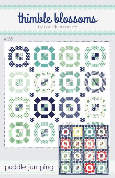 Puddle Jumping Quilt Printed Pattern ONLY, From Thimble Blossoms By Roskelley, Camille TBL165