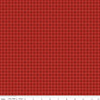 Bee Plaids Barn Red Bee Plaids Cider C12031-Barnred by Lori Holt for Riley Blake Sold in 1/2 Yard increments