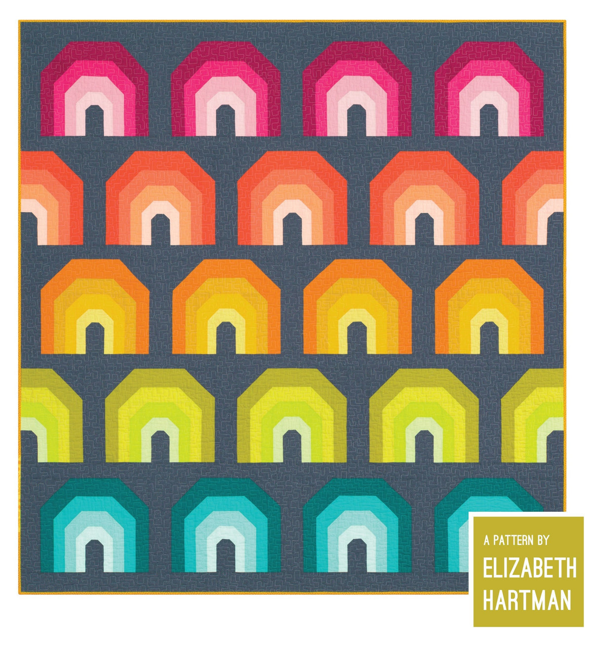 Polychromatic EH060 by Elizabeth Hartman Paper Pattern ONLY