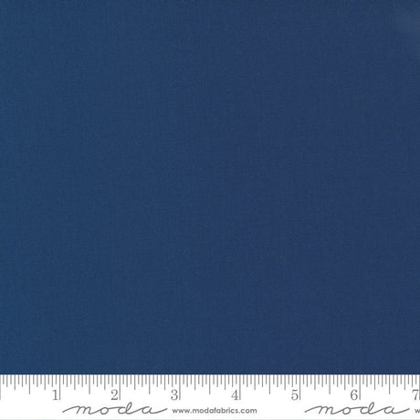 Moda Bella Solids Nautical Blue Yardage by Moda Fabrics Bella 9900-236 sold in 1/2 yard increments