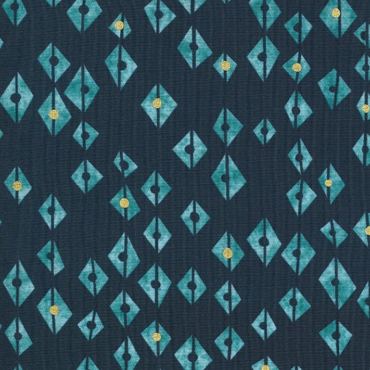 Dance in Paris Lanterns Navy Yardage 1742-19M Day in Paris by Zen Chic for Moda Fabrics