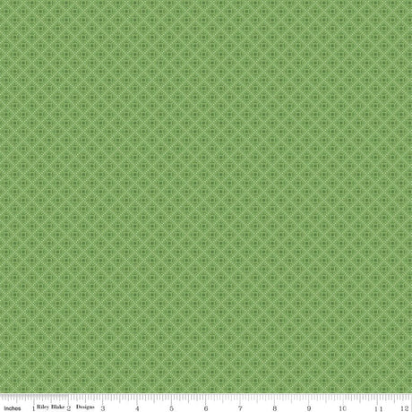 Bee Plaids Green Bee Plaids Bushel C12030-Green by Lori Holt for Riley Blake Sold in 1/2 yard increments cut continuously