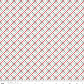xxxx Bee Plaids Sea Glass Bee Plaids Homespun C12033-Seaglass by Lori Holt for Riley Blake Sold in 1/2 Yard increments