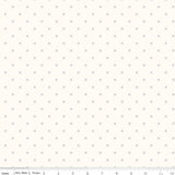 Bee Cross Stitch Plum Yardage - C747-Plum by Lori Holt of A Bee in My Bonnet for Riley Blake Designs