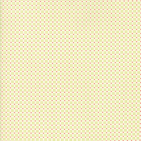 Clover Hollow Ivory Dottie Yardage by Sherri and Chelsi for Moda Fabrics 37555 13 Sold in 1/2 Yard Increments