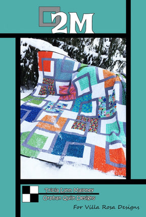 2M Quilt Pattern From Villa Rosa Designs - size 80" x 80"