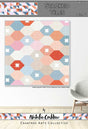Stacked Tiles Quilt Pattern by Crabtree Arts Collective Finished Size 78" x 78"