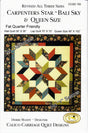 Carpenters Star Bali Sky Quilt Pattern Revised CCQD150 From Calico Carriage By Debbie Maddy