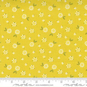 Seashore Drive Blossom Citrine Yardage 37622-12 by Sherri and Chelsi for Moda Fabrics Sold in 1/2 Yard Increments