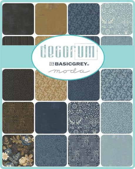 Decorum Mini Charm 30680MC by Basic Grey for Moda Fabrics Bin 22