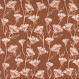 Flower Pot Queen Anne Meadow Clay Sold in 1/2 yard increments 5161-15 by Lella Boutique for Moda Fabrics