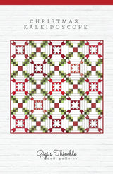 Christmas Kaleidoscope Quilt Pattern # GGT0743 By Amber Johnson of Gigi's Thimble Printed Pattern Only