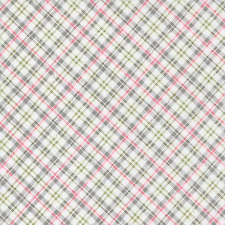 Renew Plaid Pebble 55562-26 yardage by Sweetwater for Moda Fabrics Sold in 1/2 Yard Increments