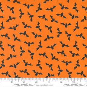Too Cute to Spook Wing Ding in Orange Pumpkin by Me & My Sisters Designs for Moda Fabrics 22423-13 Sold in 1/2 yard increments