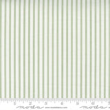Nantucket Summer Stripe Cream Grass yardage 55267-26 by Camille Roskelley for Moda Fabrics