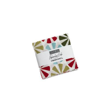 Peppermint Bark Mini Charm Pack 2.5" Squares 30690MC by Basic Grey for Moda Fabrics bin 10