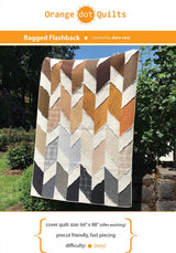 Ragged Flashback Quilt pattern by Dora Cary for Orange Dot Quilts FLSHBCK-019