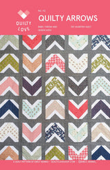 Quilty Arrows Quilt Pattern QLP112 by Quilty Love 3 sizes available see 2nd photo
