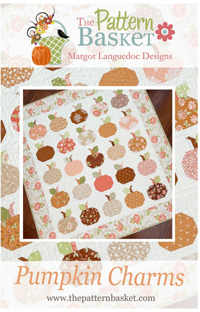 Pumpkin Charms By Margot Languedoc Designs Paper Pattern ONLY 36" x 38 1/2"