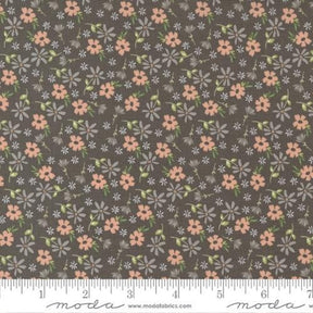 Emma Blossom in Charcoal by Sherri and Chelsi 37631 21 for Moda Fabrics Sold in 1/2 Yard Increments Cut Continuously