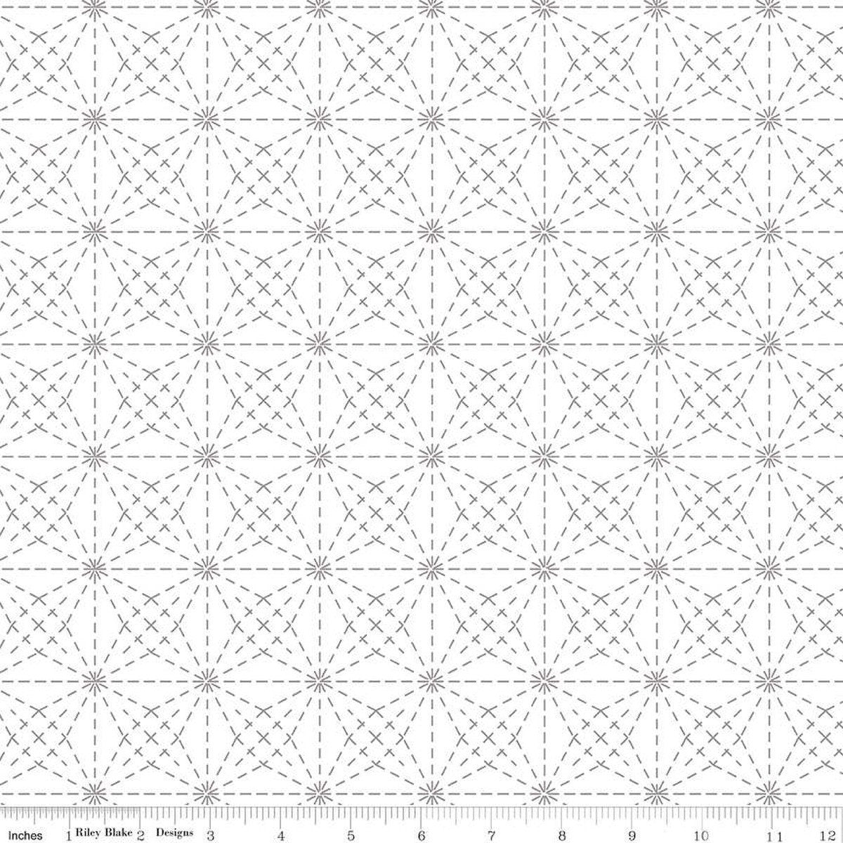 Hush Hush 2 Sashiko C12877-Sashiko by Sue Daley for Riley Blake Designs