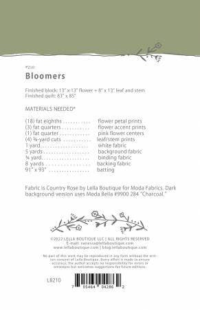 Bloomers by Vanessa Goertzen for Lella Boutique LB210 Finished Size 83 1/2" x 85 1/2"