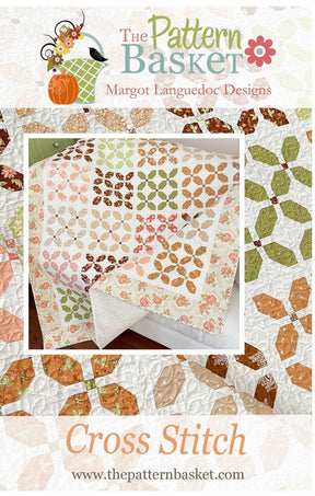 Cross Stitch by The Pattern Basket, Margot Designs Paper Pattern ONLY 63" x 73 1/2"