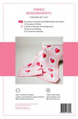 I Heart You Quilt TJCMHQ01 By Then Came June and Pen and Paper