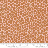 Lazy Afternoon Flowing Dots in Bronze by Zen Chic 1782 17 for Moda Fabrics Sold in 1/2 Yard Increments Cut Continuously