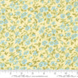 The Shores Field Floral in Sunshine 18741 12 by Brenda Riddle Designs for Moda Fabrics Sold in 1/2 yard increments cut continuously