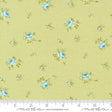 The Shores Medium Floral in Sprout 18744 15 by Brenda Riddle Designs for Moda Fabrics Sold in 1/2 yard increments cut continuously