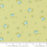 The Shores Medium Floral in Sprout 18744 15 by Brenda Riddle Designs for Moda Fabrics Sold in 1/2 yard increments cut continuously