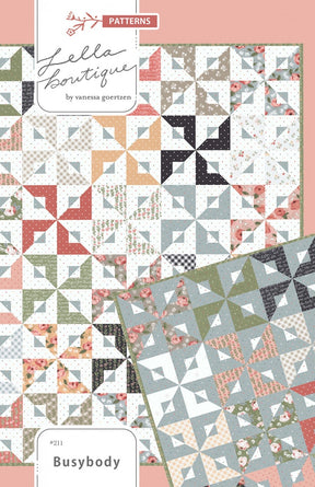 Busybody by Vanessa Goertzen for Lella Boutique, LB211 Finished Size 66 1/2" x 66 1/2"