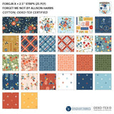 Forget Me Not Ditsy Floral Peach 53011-10 by Allison Harris of Cluck Cluck Sew from Windham's Fabrics Sold in 1/2 yard increments