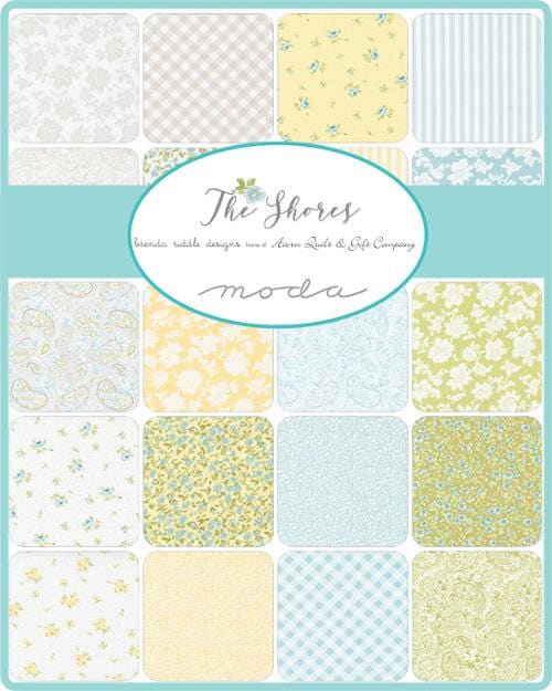 The Shores Paisley in Sprout 18742 25 by Brenda Riddle Designs for Moda Fabrics Sold in 1/2 Yard Increments