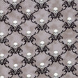 Eerily Elegant skulls- wicked grey SKU 19814 15 by Deb Strain for Moda Fabrics