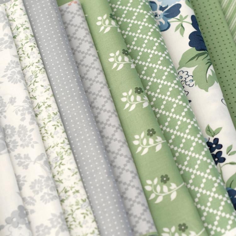 Dwell Spring in Lake 55275 15 by Camille Roskelley Sold in 1/2 Yard Increments