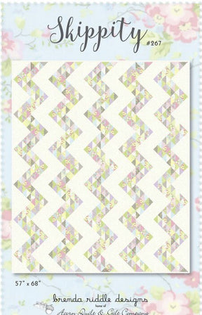 Skippity Quilt Pattern Paper Only AQ 267 by Brenda Riddle Designs for Acorn Quilts